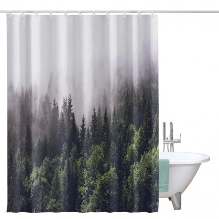 ECARLA zasłona prysznicowa łazienkowa 180x200cm 3D ZPR20