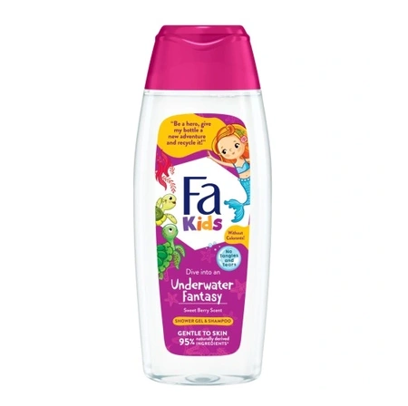 FA Kids 2w1 żel pod prysznic i szampon Mermaids