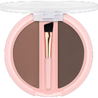 ESSENCE Brow Powder Duo Set pudrowy zestaw do brwi 02 Medium 1,8ml