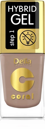 DELIA Coral Hybrid Gel hybrydowy lakier do paznokci 83 11ml