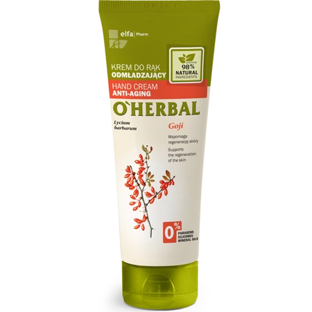 ELFA PHARM O’Herbal krem do rąk odmładzający z Goji 75ml