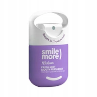 HISKIN Smile More ) spray do odświeżania ust Medium Fresh Mint Fiolet 20ml