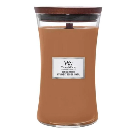 WOODWICK PlusWick duża świeca w słoiku SANTAL MYRRH 609,5g