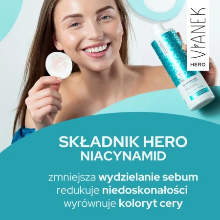 SYLVECO Vianek Hero Niacynamid płyn micelarny 400ml