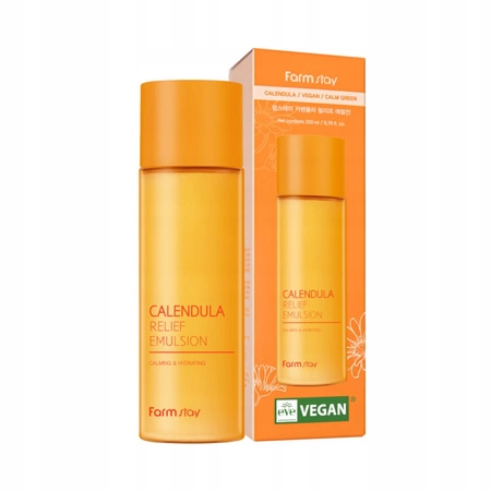 FARMSTAY Calendula Relief emulsja nawilżająca z nagietkiem 200ml 