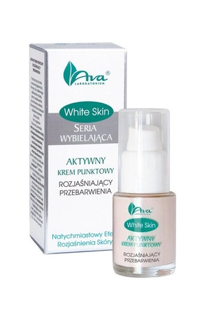 AVA White Skin aktywny krem punktowy rozjaśniający przebarwienia 15ml