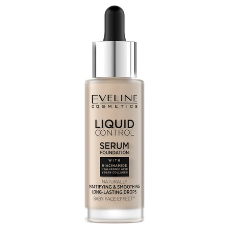 EVELINE Liquid Control HD podkład do twarzy 010 Light Beige 32ml