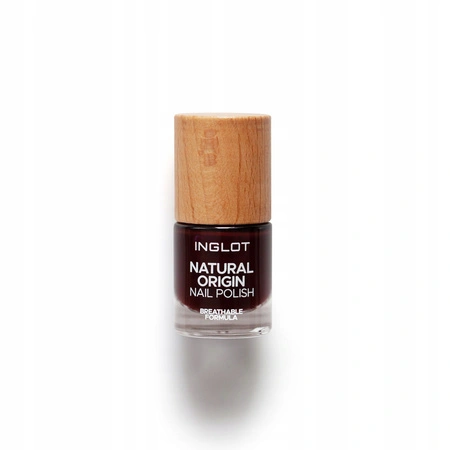 INGLOT Natural Origin lakier do paznokci 025 Dry Merlot 8ml