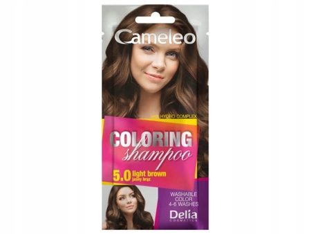 DELIA Cameleo Coloring szamponetka koloryzująca 5.0 Light Brown 40ml