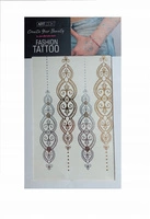 ESTETICA Art Look Fashion Tattoo tatuaż metaliczny