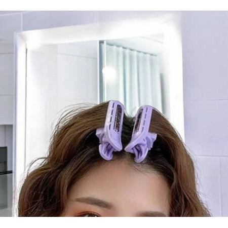 ECARLA lokówki spinki 2szt do stylizacji włosów 10x3cm AK09