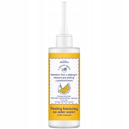 JOANNA Z Apteczki Babuni kwasowy peeling do skóry głowy Kwasy Owocowe 150ml