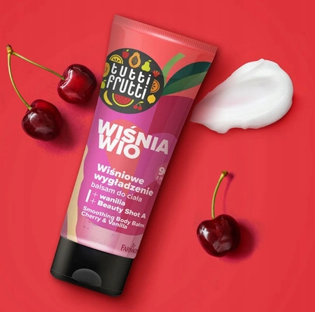FARMONA Tutti Frutti balsam do ciała Wiśnia i Wanilia Beauty Shot A 200ml