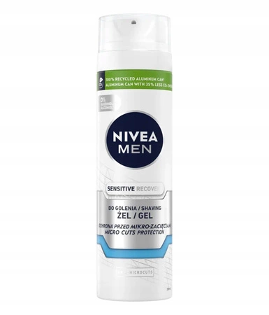 NIVEA Men Sensitive Recovery żel do golenia 200ml