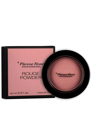 PIERRE RENE Rouge Powder róż do policzków z filtrem 02 Pink Fog 6g