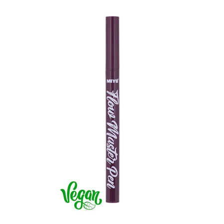 MIYO Flow Master Pen eyeliner w pisaku 02 Sweet Plum burgund