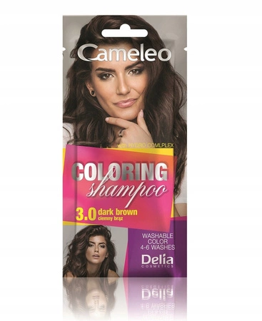 DELIA Cameleo Coloring szamponetka koloryzująca 3.0 Dark Brown 40ml