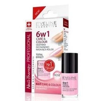EVELINE Nail Odżywka do paznokci Care&Colour 6w1 Rose 5ml