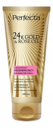 DAX PERFECTA 24k Gold & Rose Oil balsam do ciała regenerujący 200ml