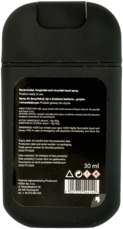 HISKIN Anitibac Hand spray do dezynfekcji rąk Frosty Winter Forest Fruits 30ml