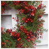 ECARLA girlanda świąteczna wieniec ozdoba na drzwi stroik 45cm WSN23