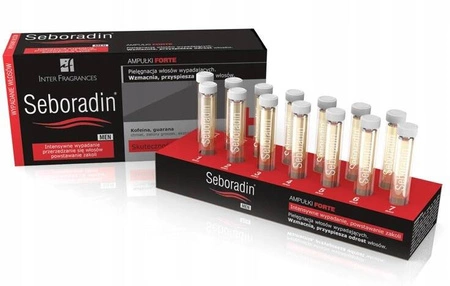 SEBORADIN Men Forte+ ampułki do włosów z tendencją do wypadania 14x5,5ml