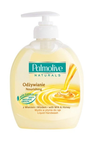 PALMOLIVE Naturals Nourishing Milk & Honey mydło w płynie z dozownikiem 300ml