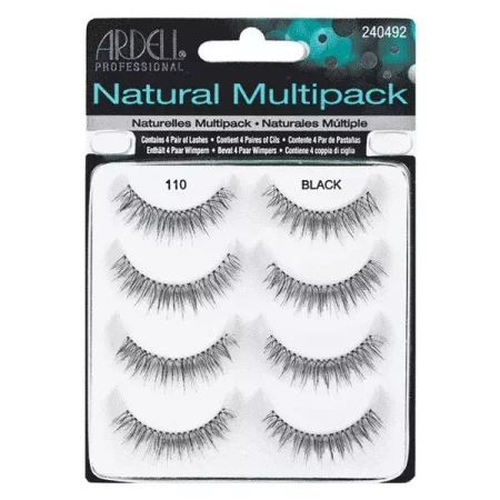 ARDELL  Natural  Multipack 4 pary sztucznych rzęs 110 Black