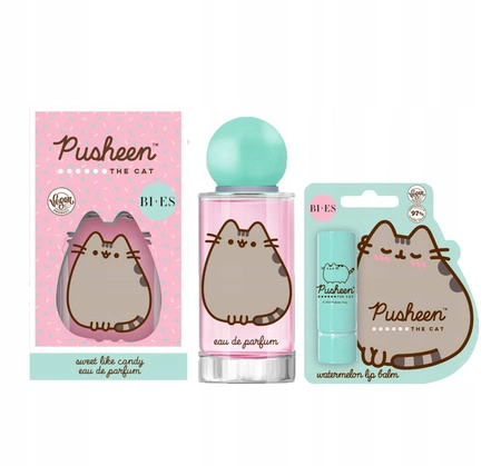 BIES Pusheen The Cat pomadka ochronna do ust Arbuz 4g