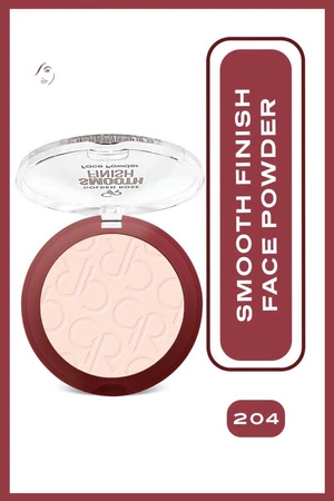 GOLDEN ROSE Smooth Finish Face Powder wygładzający puder do twarzy 204 12g