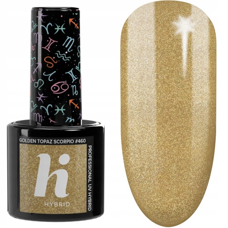 HI HYBRID Zodiac lakier hybrydowy 460 Golden Topaz Scorpio 5ml