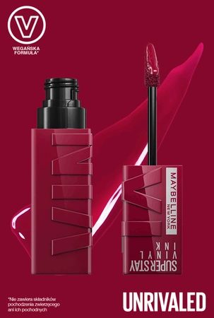MAYBELLINE Super Stay Vinyl Ink pomadka do ust 030 Unrivaled 4,2ml