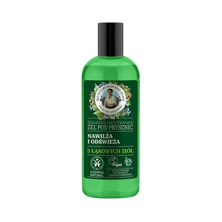 BABUSZKA AGAFIA Zielona żel pod prysznic Nawilżający 260ml