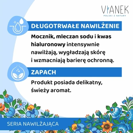 SYLVECO Vianek Nawilżająca krem do twarzy na noc 50ml