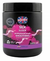 RONNEY Silk Sleek wygładzająca maska do włosów cienkich i matowych 1000ml