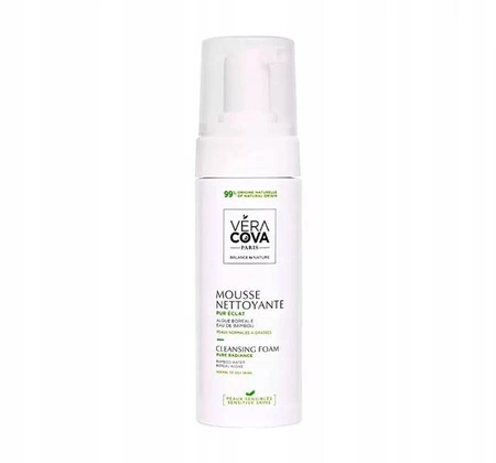 VERA COVA Balance By Nature pianka oczyszczająca Pure Radiance Cleansing Foam 150ml