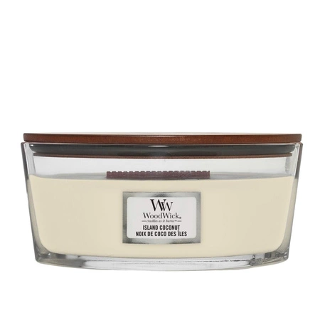 WOODWICK Core Hearthwick świeca w słoiku elipsa ISLAND COCONUT 453g