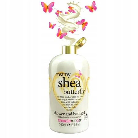 TREACLEMOON Shower żel pod prysznic Creamy Shea Buterfly 500ml