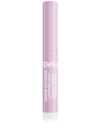 DELIA Eyebrow Expert marker do piegów z ekstraktem z henny 4ml
