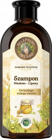 RECEPTURY ZIELARKI Domowe Tradycje szampon Miód I Lipa 350ml