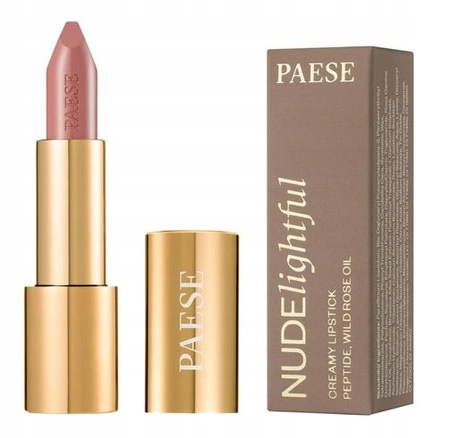 PAESE Nudelightful pomadka do ust nawilżająca 400 Beige Marshmallow 4,5g 