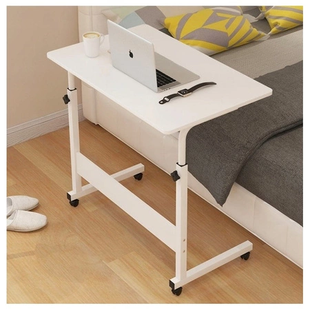 ECARLA mobilne biurko stolik pod laptop tablet Biały STL03WZ2