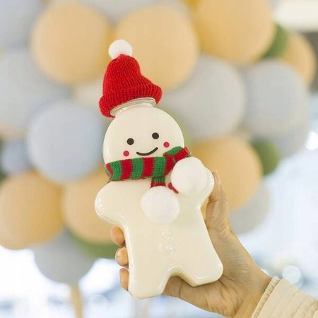 ECARLA butelka świąteczna 350ml Piernik z szalikiem BD38