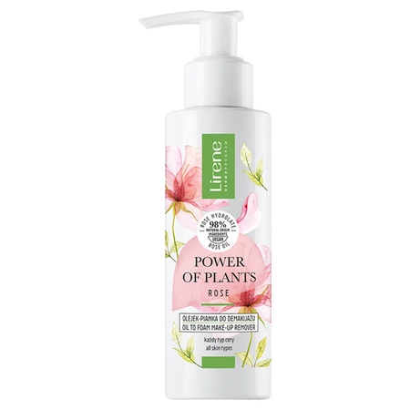 LIRENE Power of Plants Róża olejek-pianka 150ml