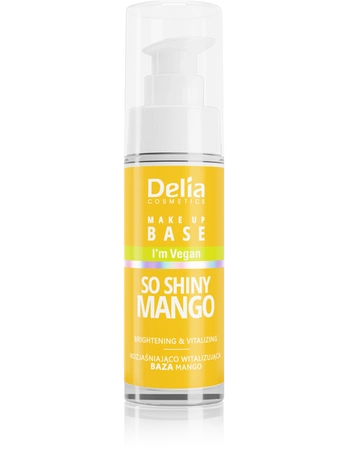 DELIA I'm Vegan baza rozjaśniająca So Shiny Mango