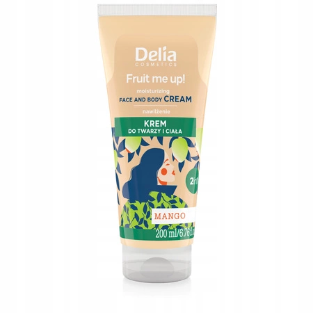 DELIA Fruit Me Up krem do twarzy i ciała Mango 200ml