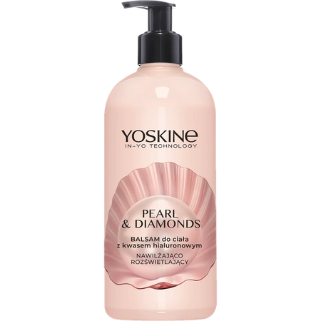 DAX Yoskine Body balsam do ciała nawilżająco rozświetlający Pearl & Diamonds 400ml 