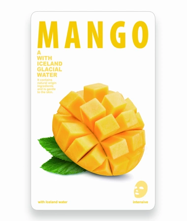 CONNY Iceland Water maseczka odświeżająca Mango płat 1szt