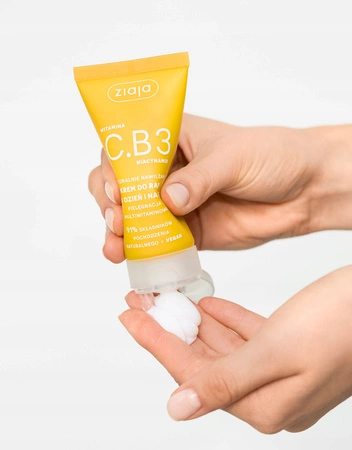 ZIAJA Witamina C.B3 Niacynamid krem do rąk na dzień i na noc 50ml