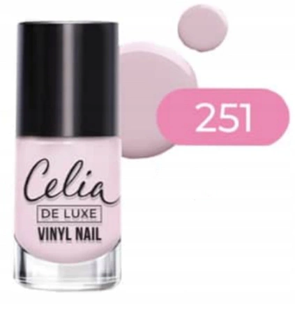 CELIA De Luxe Vinyl Nail lakier do paznokci 251 10ml